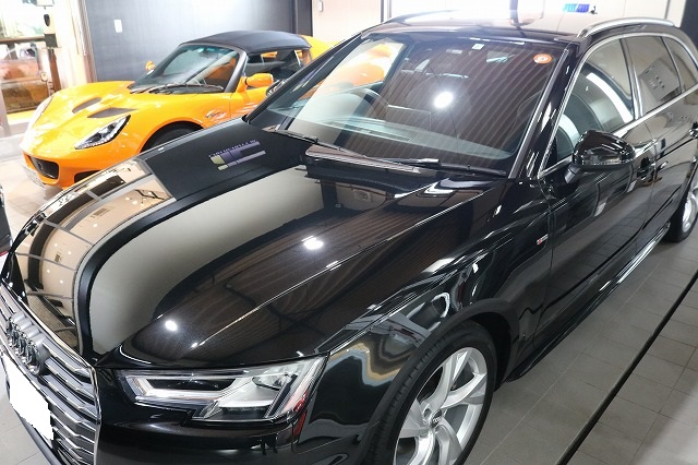 - トータルカービューティIIC アウディA4 親水ガラスコーティング