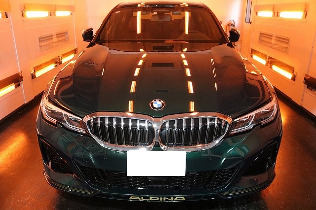 BMWアルピナ　ファインラボヒールプラス施工