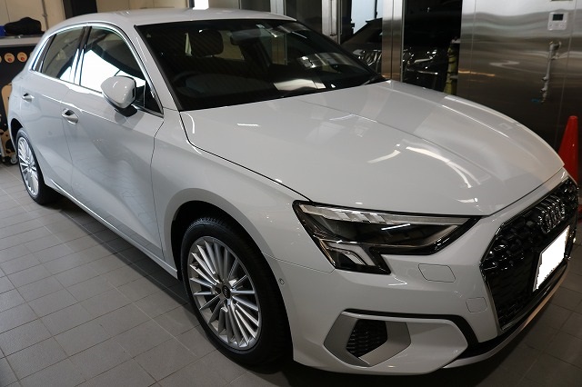 アウディA3　ファインラボヒールプラスコーティング