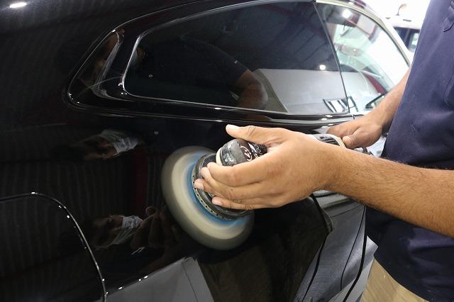 東京都港区　BMWM4　カーコーティング