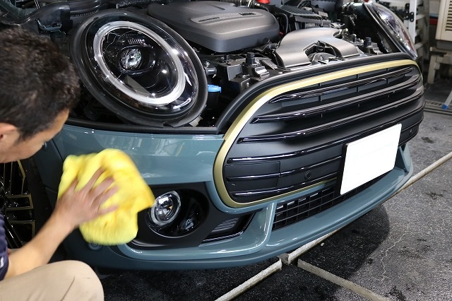 東京都　板橋区　カーコーティング　ＭＩＮＩクラブマン