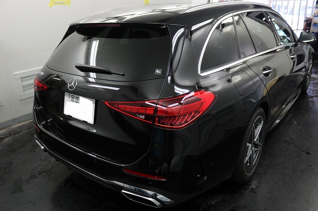 ベンツⅭ200　カーコーティング施工