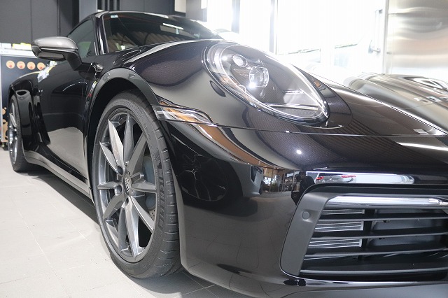 ポルシェ　カレラT　カーコーティング施工