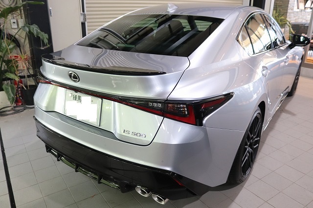 レクサスIS500　カーコーティング
