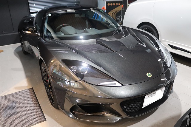 ロータスエヴォーラ　カーコーティング施工