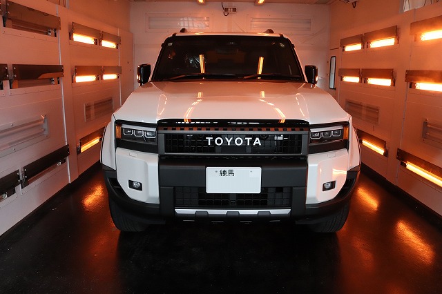 新車ランクル250　遠赤外線乾燥