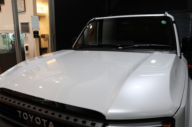 新車ランクル250　カーコーティング施工後