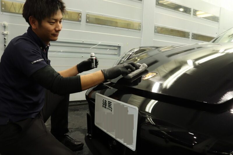 - トータルカービューティIIC ポルシェ911カブリオレ カーコーティング