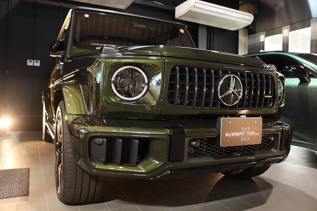 メルセデスAMG G 63　セラミックコーティング　千葉