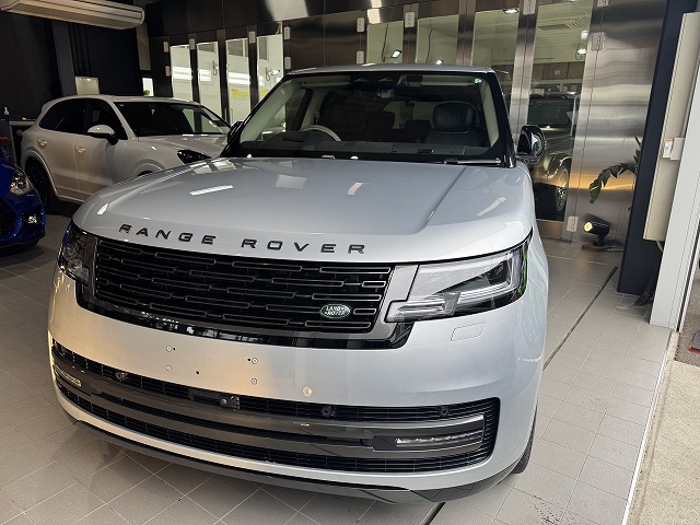 レンジローバー　セラミックコーティング施工後の写真