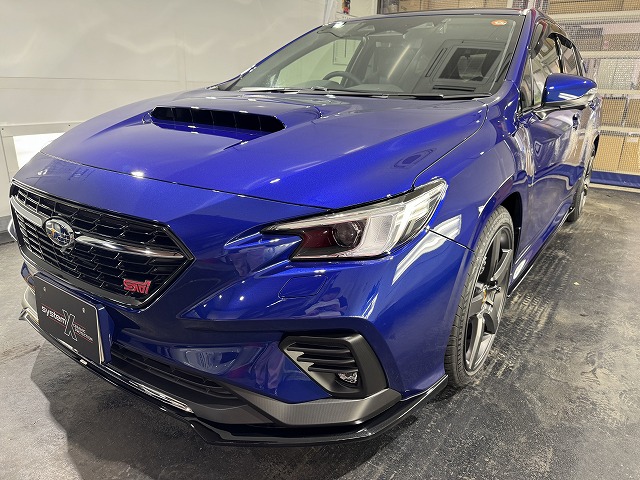 レヴォーグ　コーティング施工後の写真　東京都