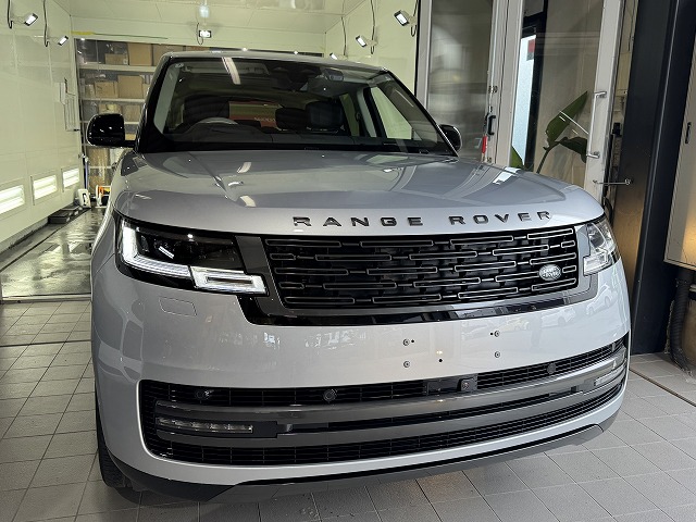 レンジローバー　セラミックコーティング施工後のバンパー写真