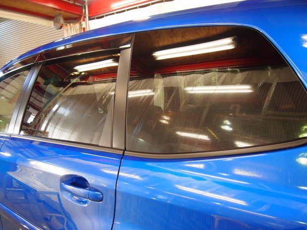 スバルフォレスターsti 透明断熱フィルム全面を施工させていただきました カーフィルム カーラッピング施工実績cbiic