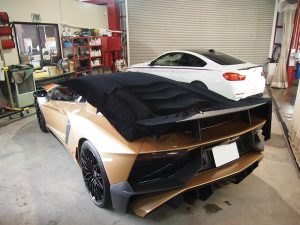 ランボルギーニ　プロテクションフィルム