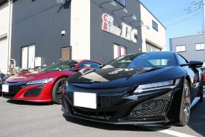 ホンダ　NSX　カーボンラッピング　千葉市