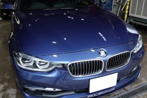 BMWアルピナB3　カーフィルム施工