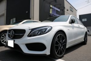 メルセデスAMG C43　カーラッピング