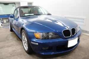 BMW Z3カーフィルム施工