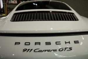 ポルシェ911カレラGTSにプロテクションフィルム