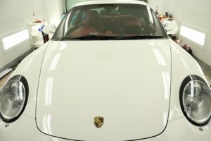 ポルシェ911カレラ　カーラッピング　君津市