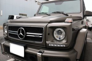 メルセデスAMG G63　カーフィルム施工