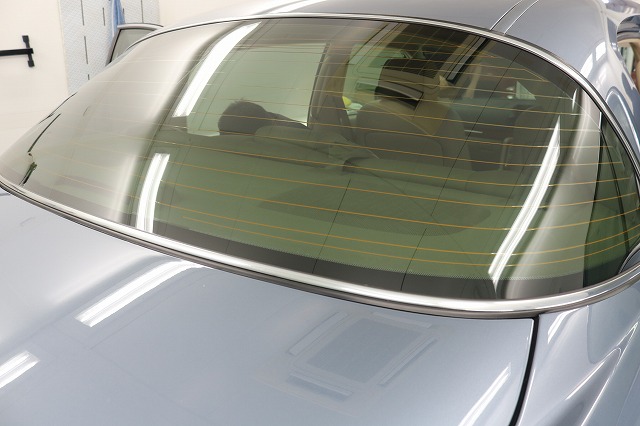 限定記念車トヨタ・オリジンにLFTフィルム施工後　リアガラスの画像