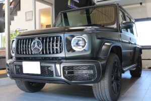 メルセデスベンツAMG G63にプロテクションフィルムをフル施工　東京都　ZEL　撥水性プロテクションフィルム