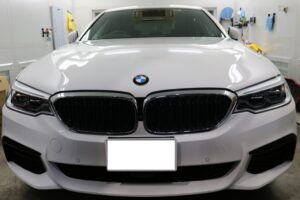 BMW523　LFTウィンドウフィルム施工画像