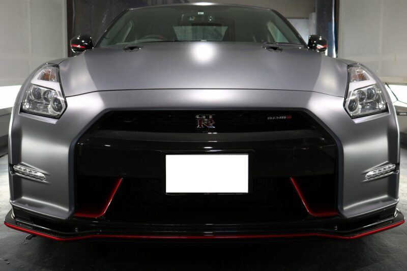 日産35GTR プロテクションフィルム施工画像