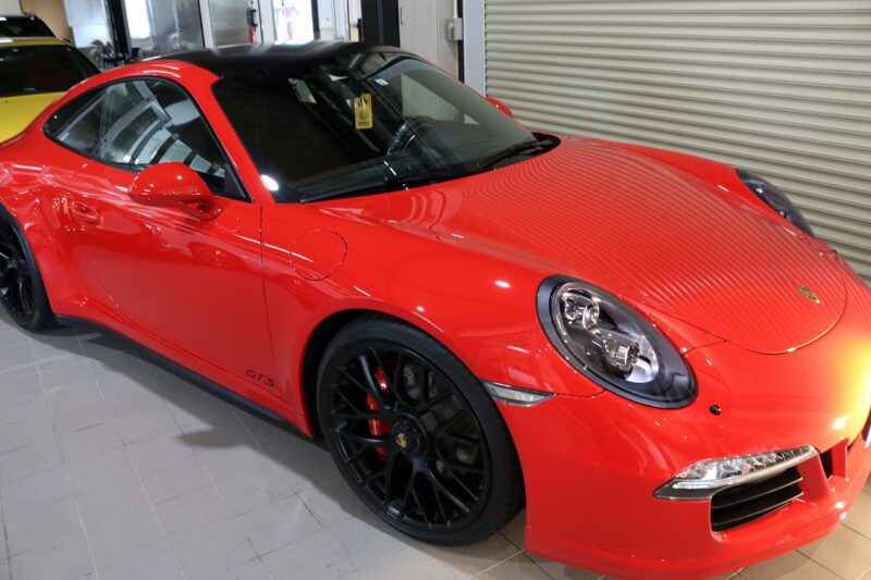 ポルシェ911カレラGTS プロテクションフィルム施工画像