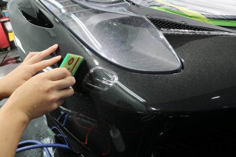 フェラーリ458スパイダーにプロテクションフィルム施工いたしました！　XPEL ULTIMATE PULS　東京都　千葉県