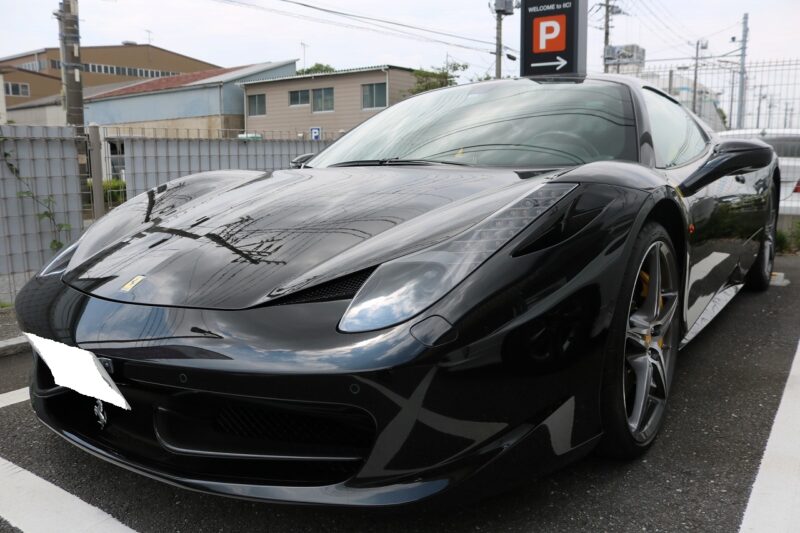 フェラーリ458スパイダーにプロテクションフィルム施工いたしました！　XPEL ULTIMATE PULS　東京都　千葉県