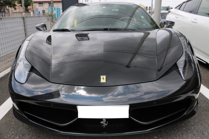 フェラーリ458スパイダーにプロテクションフィルム施工いたしました！　XPEL ULTIMATE PULS　東京都　千葉県