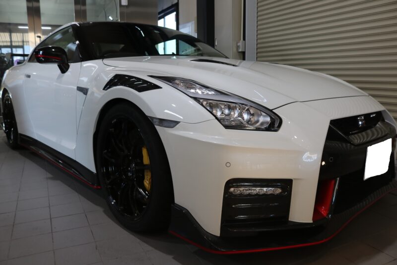 35GTR nismoにプロテクションフィルム施工　東京都　世田谷区　XPEL ULTIMATE PULS