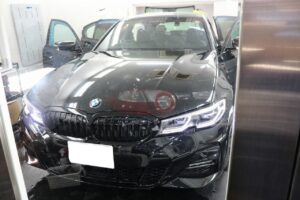 BMW330i LFT断熱フィルム　カーフィルム　施工