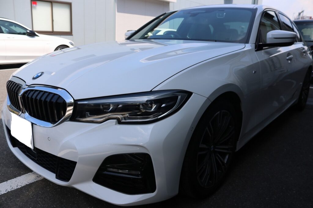 BMW320i　LFT断熱フィルム　施工