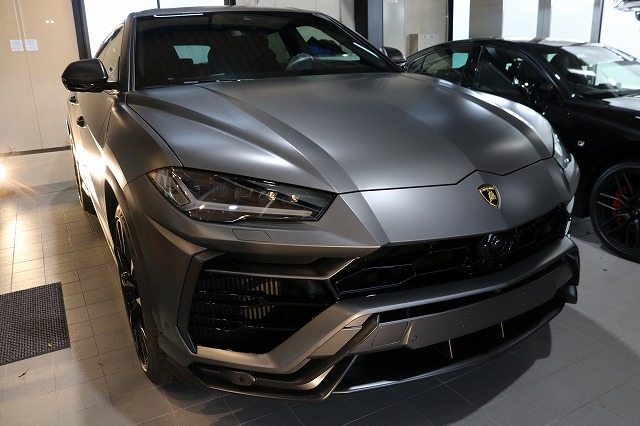 リピーターのT様のランボルギーニウルスの塗装全面にプロテクション施工を致しました。 XPELSTEALTH マット塗装 東京都 千葉県