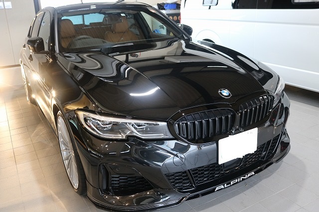 BMWアルピナにプロテクションフィルムを施工致しました。東京都　千葉県　XPEL