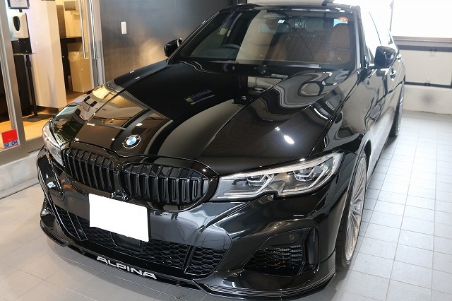 BMWアルピナにプロテクションフィルムを施工致しました。東京都 千葉県 XPEL