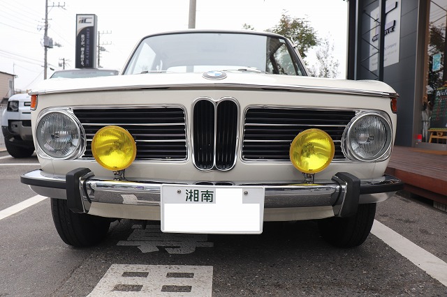BMW2002tiiにコボテクトサンブロックフィルム施工　神奈川県よりご来店