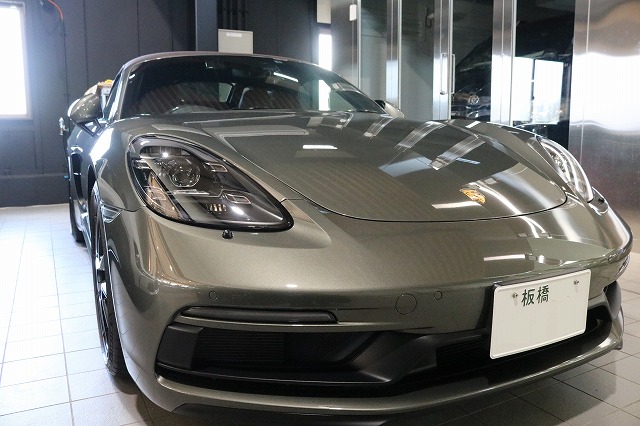 ポルシェ　718ボクスター　プロテクションフィルム　XPEL