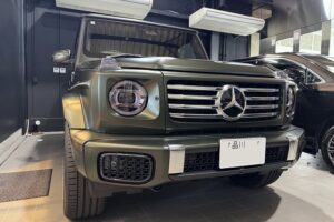 メルセデスベンツGクラスにプロテクションフィルム施工。東京都目黒区よりご来店のアイキャッチ画像