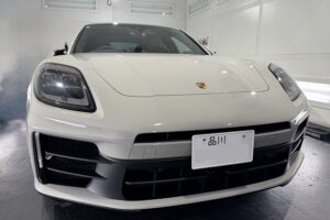 0004 | カーフィルム,プロテクションフィルム施工事例一覧 ポルシェ・パナメーラE-ハイブリッド プロテクションフィルム施工後 東京都