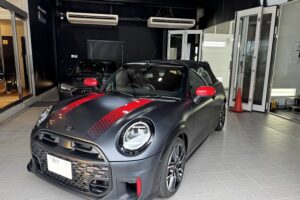 MINIジョンクーパーワークス　XPELプロテクションフィルム施工後　東京