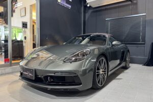 ポルシェ718ボクスター　プロテクションフィルム施工後　東京
