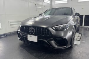 C63SAMG | カーフィルム,プロテクションフィルム施工事例一覧 メルセデスベンツC63SAMG プロテクションフィルム施工後完成 東京都