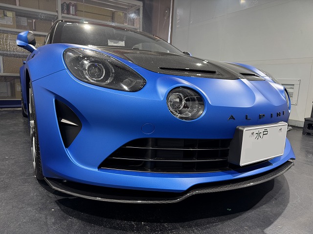 施工前 3 | カーフィルム,プロテクションフィルム施工事例一覧 アルピーヌA110R マットカラー