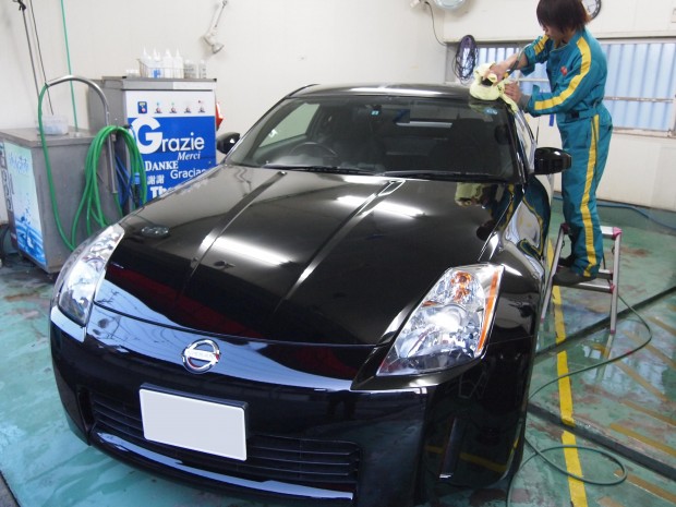 フェアレディｚ Z33 Pcsコーティング ガラスコーティング カーコーティング施工実績cbiic