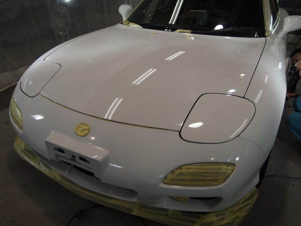 マツダ　RX-7　カーコーティング　千葉県