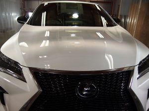 千葉県からご来店のトヨタ・レクサスRXへCeramicPro９Hを２層コーティング施工させていただきました